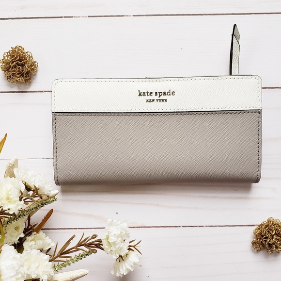 kate spade Handbags - Kate Spade Large Slim Bifold Wallet Cameron NWT